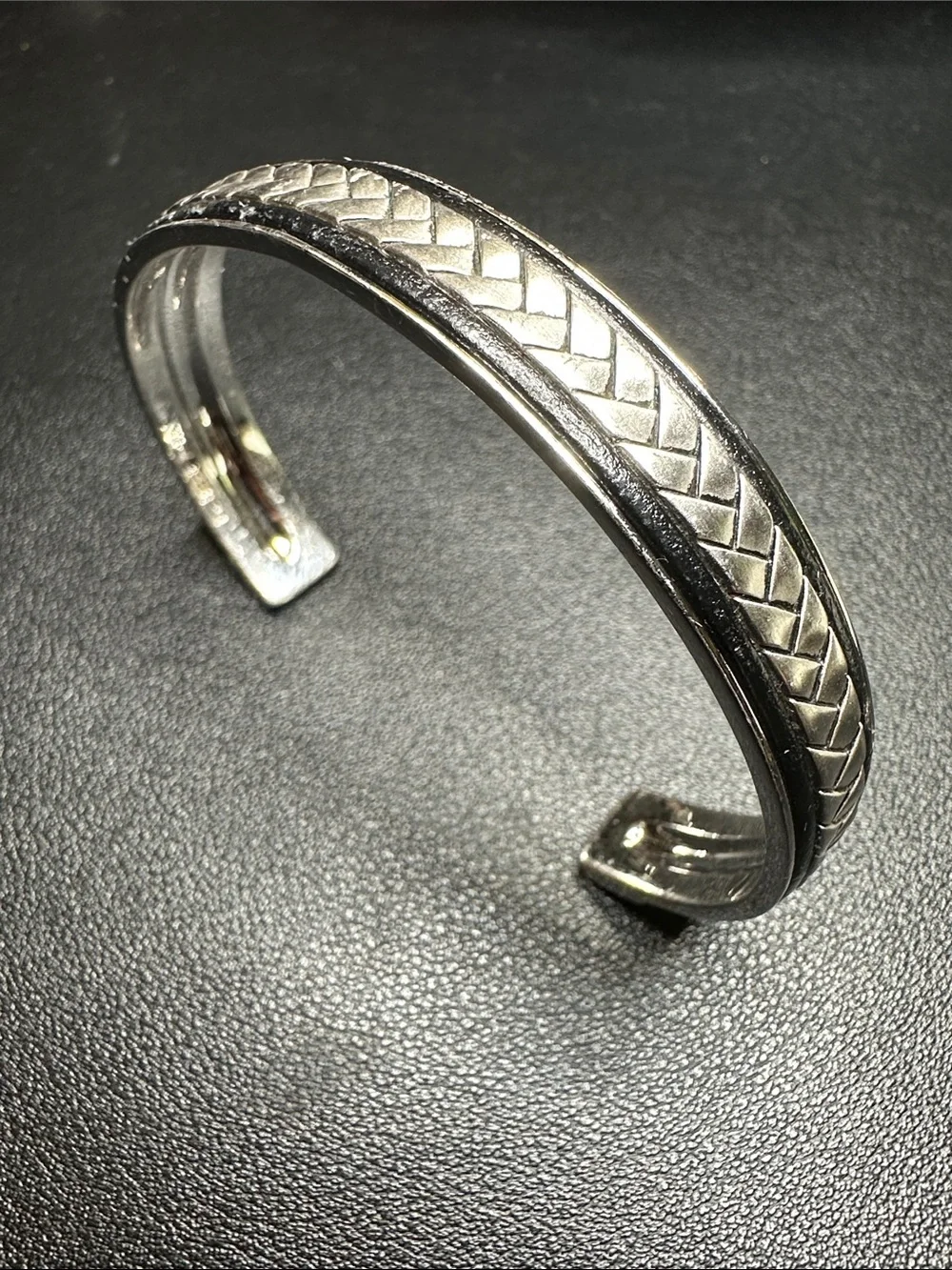 EFFY Woven Cuff Bracelet in Sterling Silver